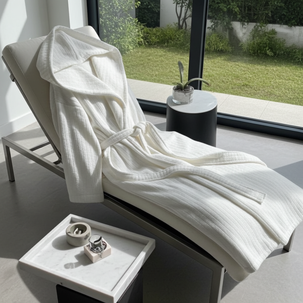 Veluda Luxurious Hooded Spa Robe