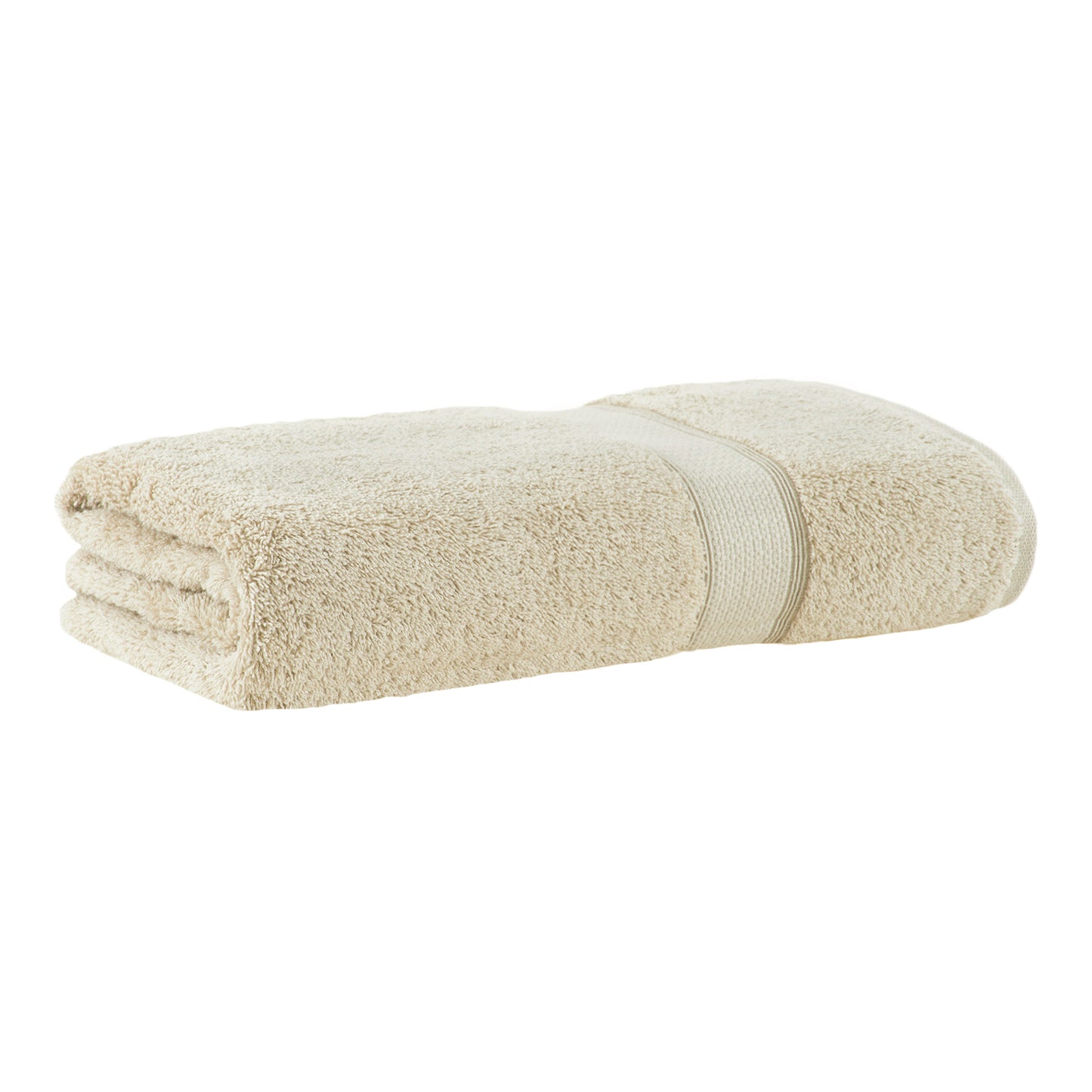 Luxurious Egyptian cotton hand towel, beige, soft, absorbent, high-quality, Veluda.