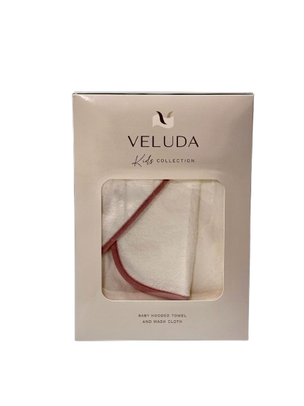 Baby Hooded Towel with Matching Washcloth