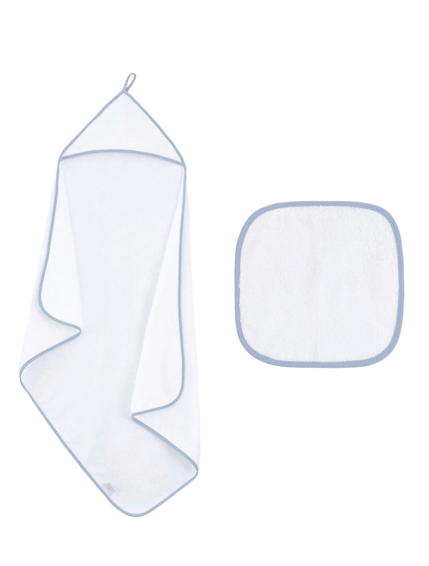 Baby Hooded Towel with Matching Washcloth