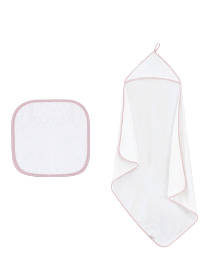 Baby Hooded Towel with Matching Washcloth