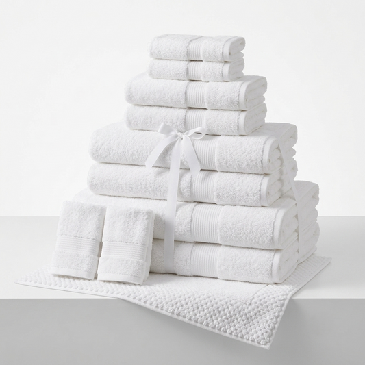 The Complete Egyptian Cotton Bathroom Set