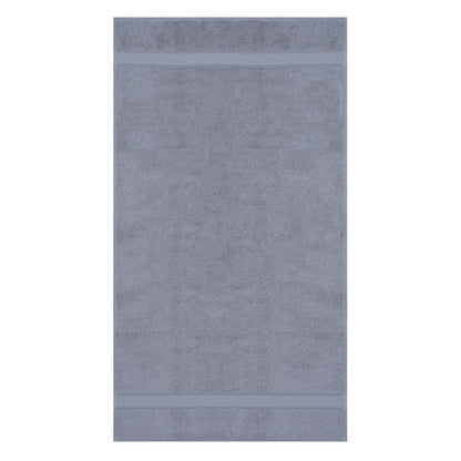 Luxurious Egyptian cotton face towel, gray, soft, absorbent, high-quality, Veluda.