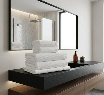 The Complete Ribbed Bathroom Set