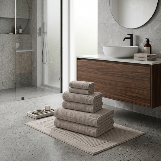 The Complete Ribbed Bathroom Set